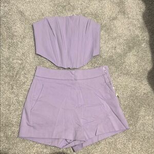 Lavender Two-Piece Set